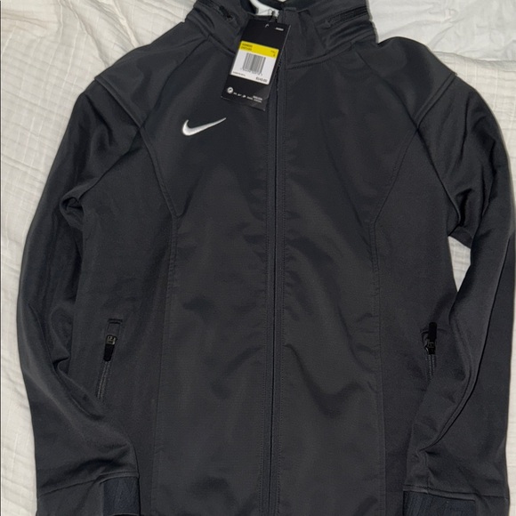 Nike Charcoal Full-Zip Jacket - Picture 1 of 3